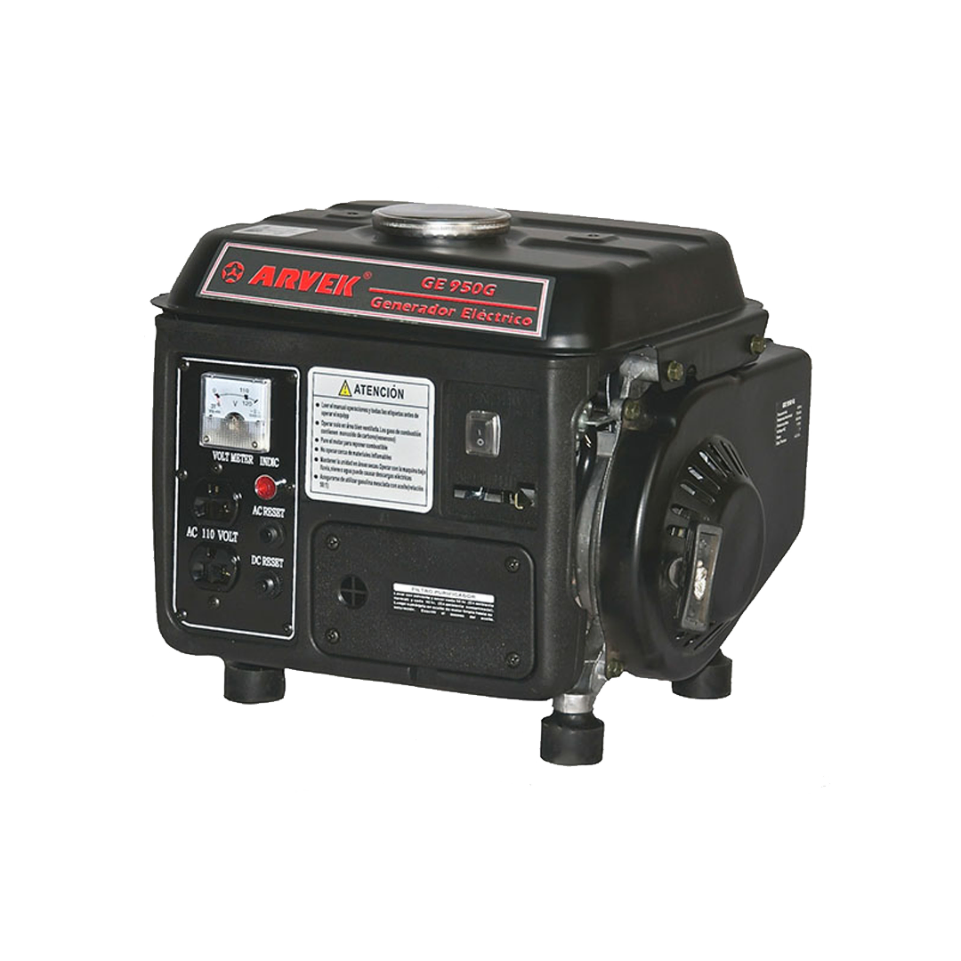GENERADOR ELÉCTRICO GASOLINA ARVEK GE 950G